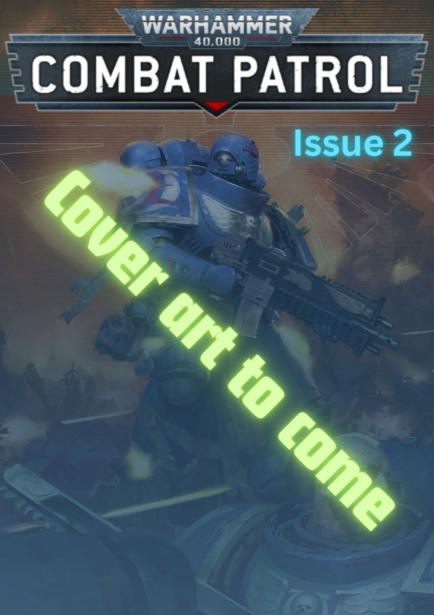 the cover of a computer game, combat patrol issue 2