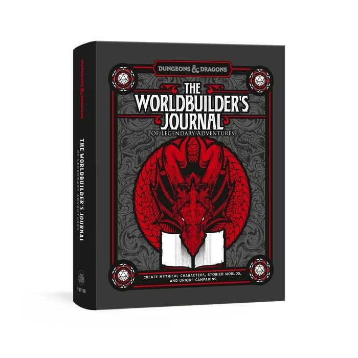 D&D World Builders Journal of Legendary Adventures