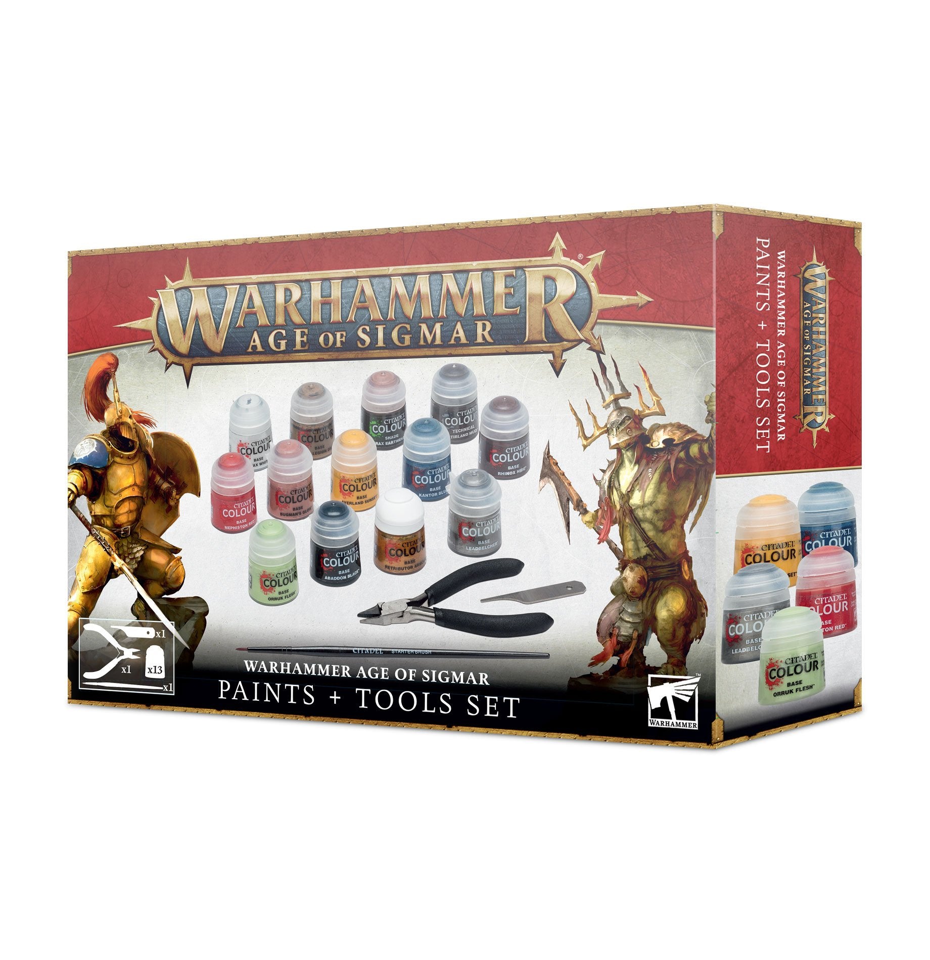 Age of Sigmar - Paints and Tools Set (80-17)
