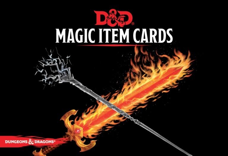 D&D Spellbook Cards - Magical Items