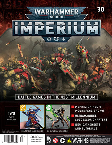 Warhammer Imperium Issue 30 - Mephiston Red and Mournfang Brown