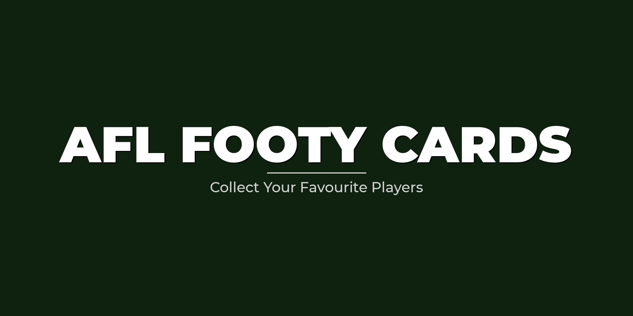 AFL Footy Cards