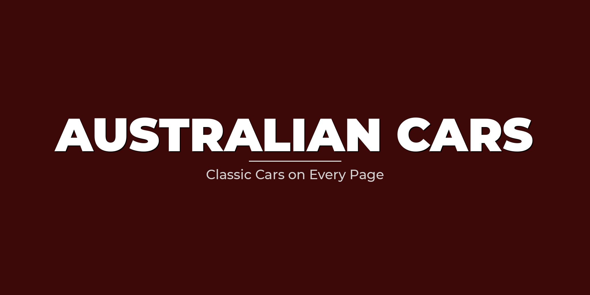 Australian Cars Collection