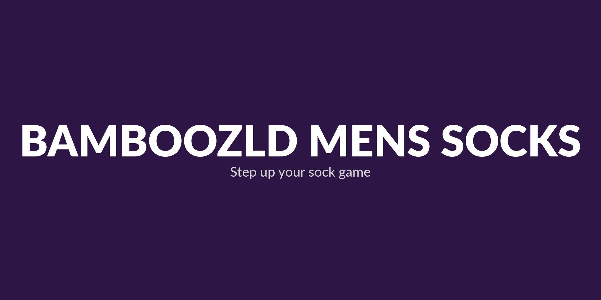 Bamboozld Mens Socks