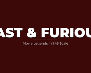 Fast & Furious Car Collection - 1:43 scale movie car partwork banner