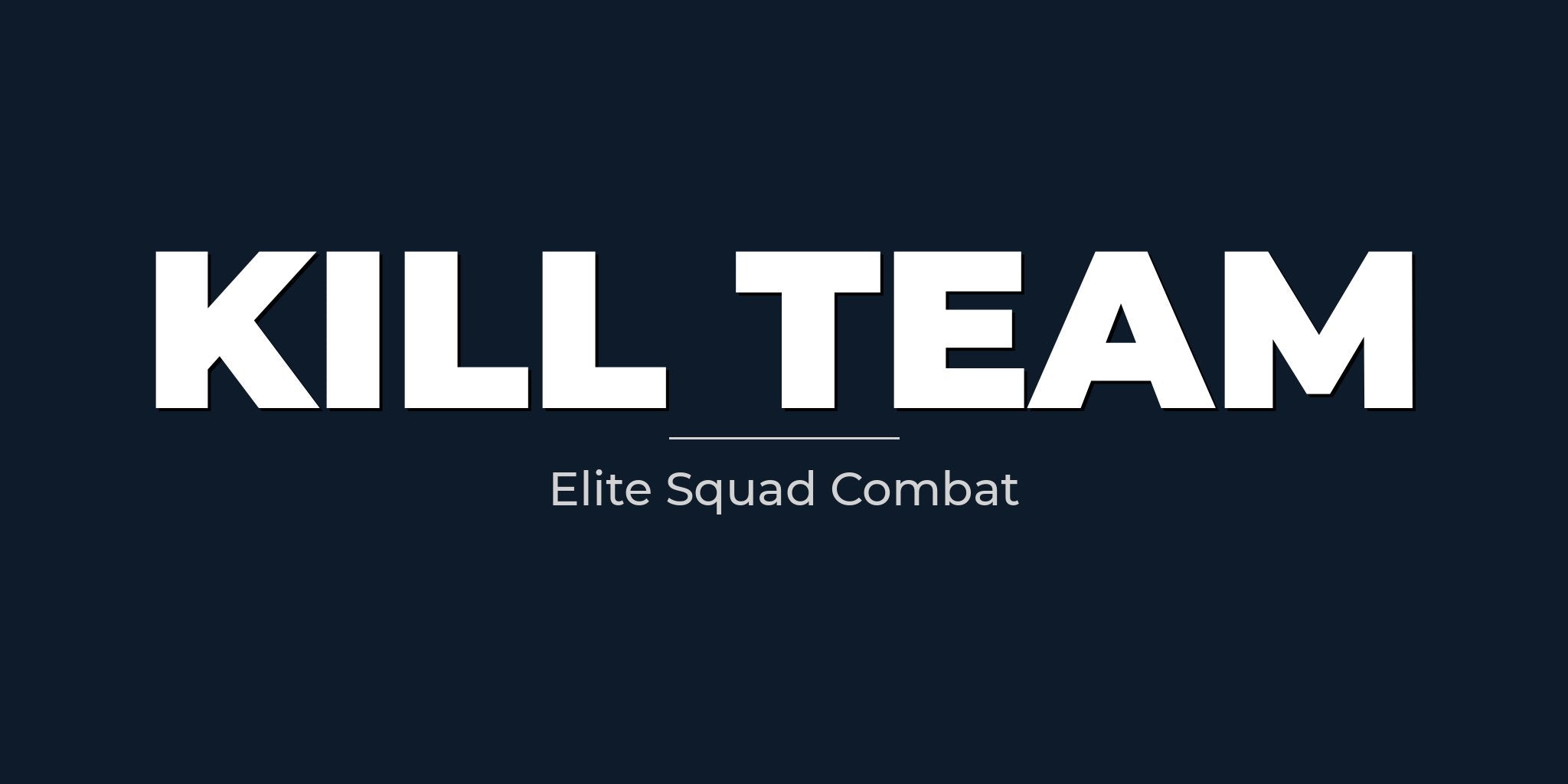 Kill Team collection banner