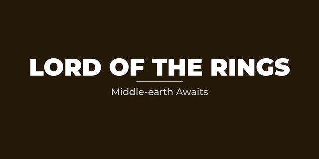 Lord of the Rings collection banner