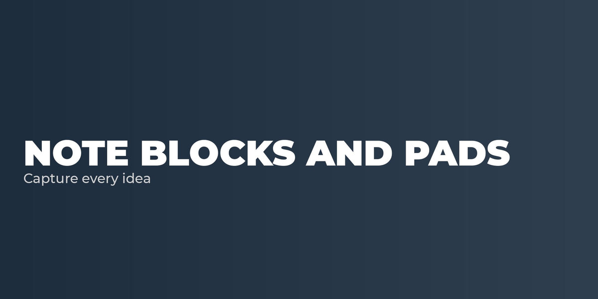Car Note Block Note Blocks and Pads