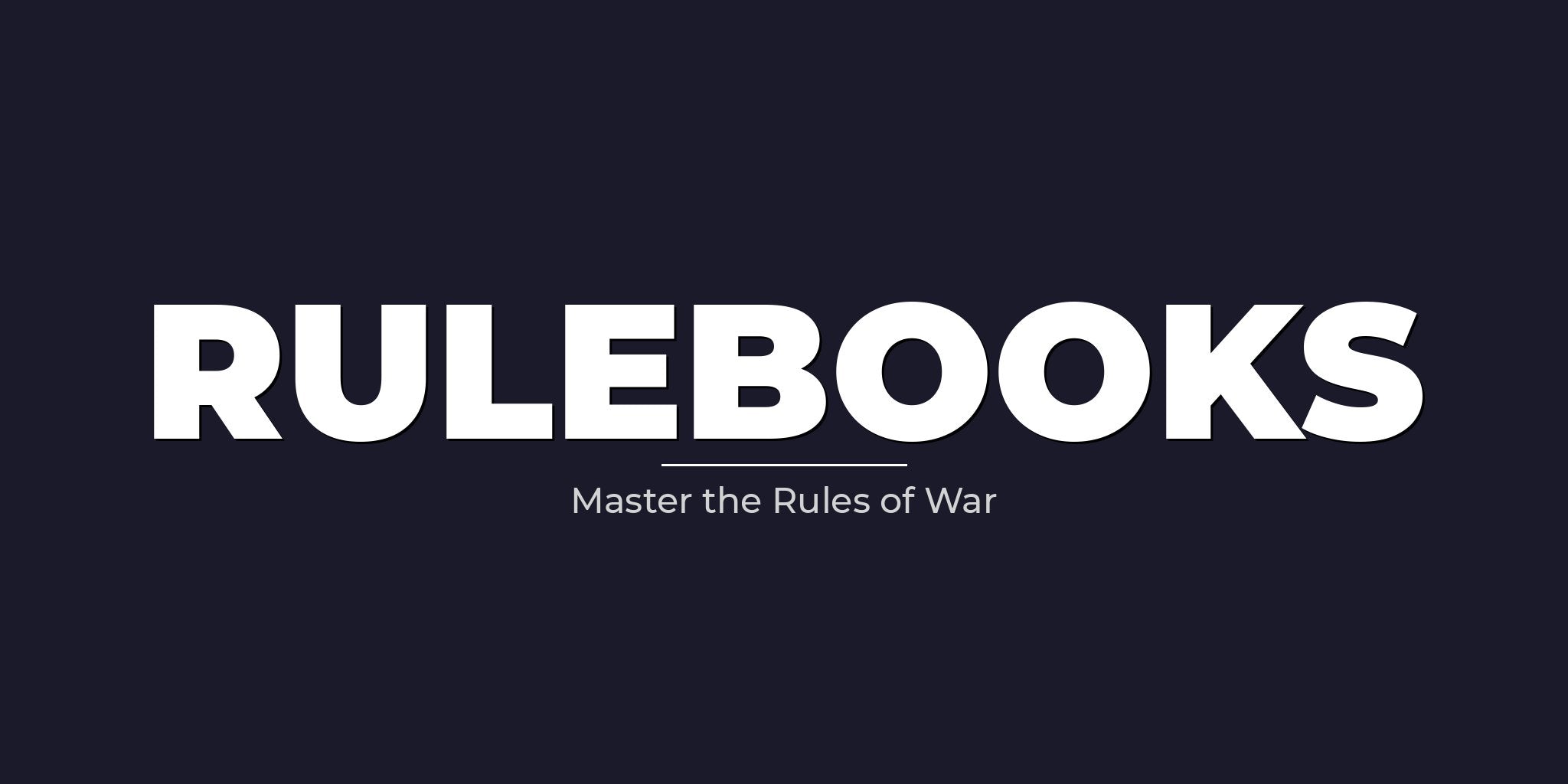 Rulebooks