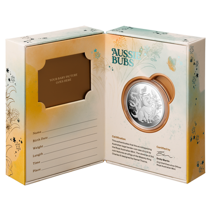 2026 Aussie Bubs - $5 1oz Fine Silver Proof Coin (11895)