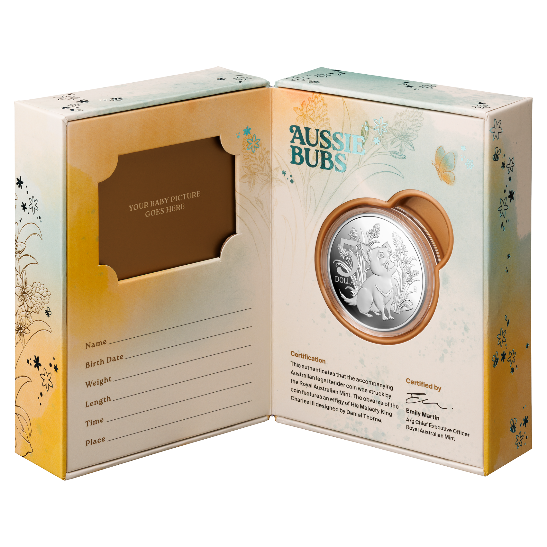 2026 Aussie Bubs - $5 1oz Fine Silver Proof Coin (11895)