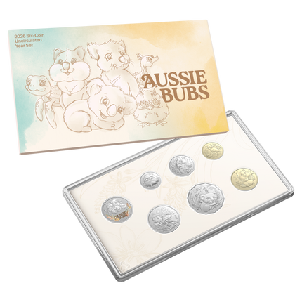 2026 Aussie Bubs - Six Coin Uncirculated Year Set (11894)
