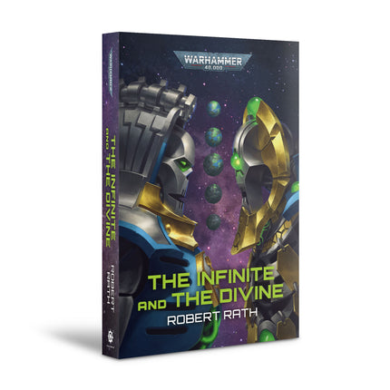 the book cover for the infinite and the divine