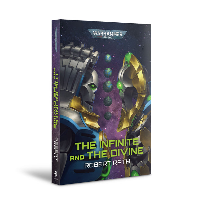 the book cover for the infinite and the divine