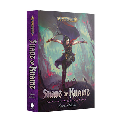 a card game box with an image of a woman holding a sword