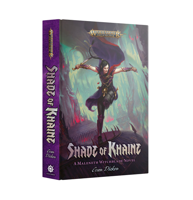 a card game box with an image of a woman holding a sword