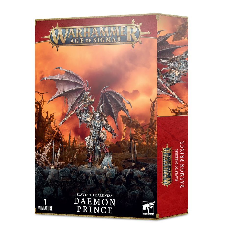 a box with a picture of a demon on it