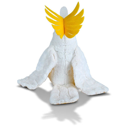 Wild Cockatoo Soft Toy - Sulphur Crested Cockatoo Plush