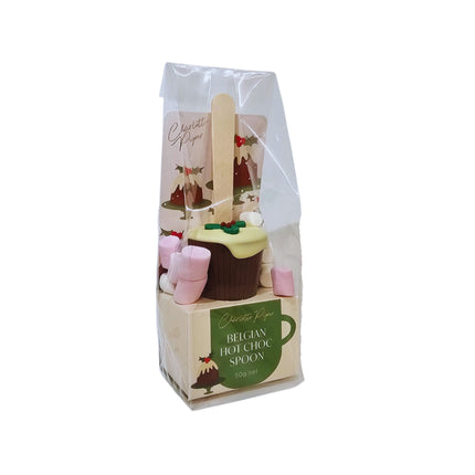Charlotte Piper Hot Chocolate Christmas Pudding Spoon