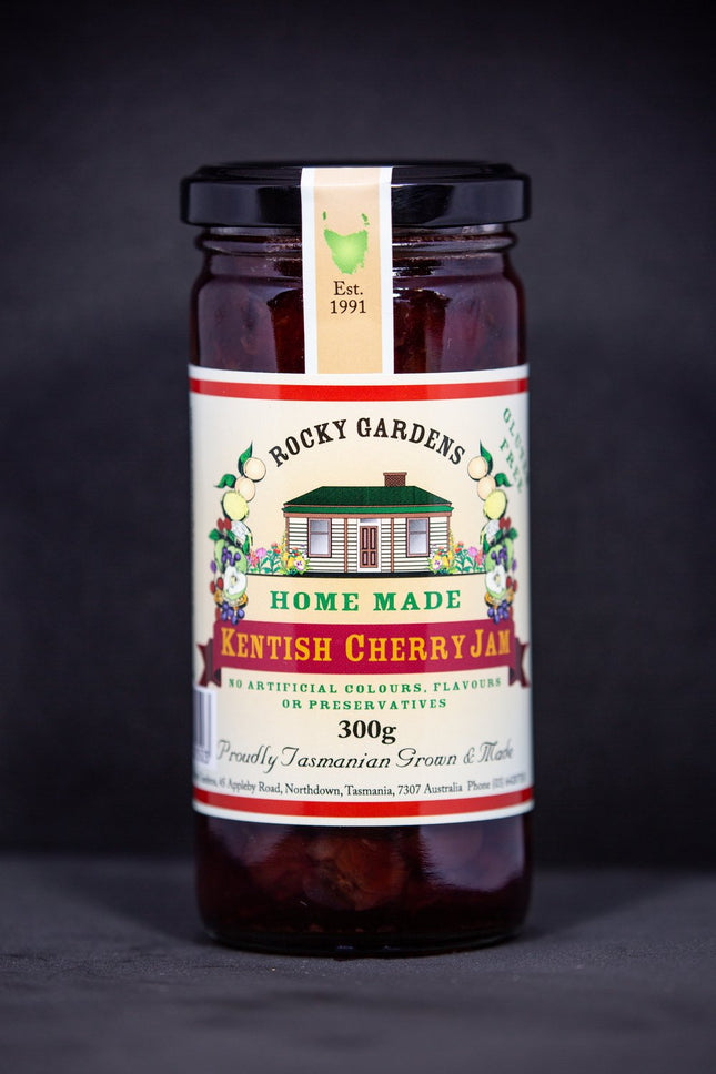 Kentish Cherry Jam 180g by Rocky Gardens