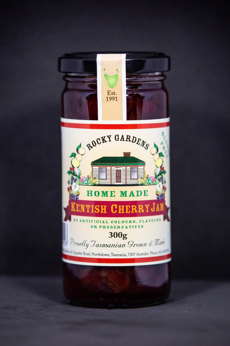 Kentish Cherry Jam 300g by Rocky Gardens