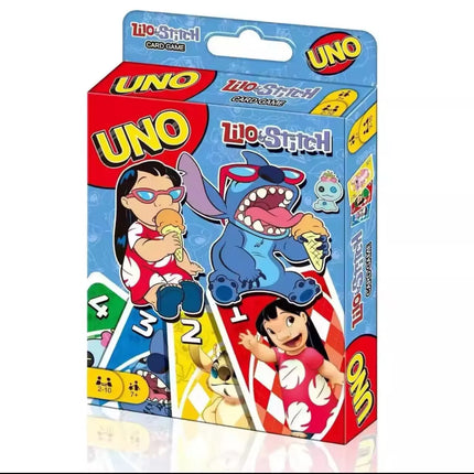 an uno uno card game in a box