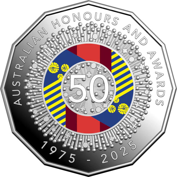 2025 Six Coin Uncirculated Year Set - 5oth Anniversary of Australian Honours