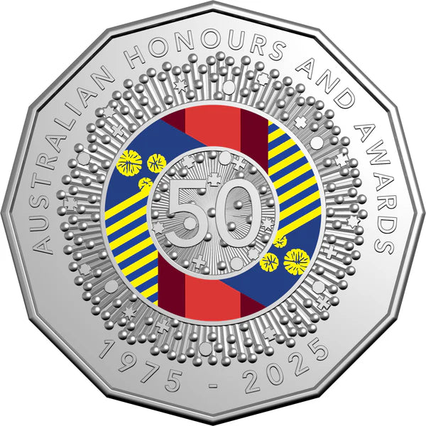 2025 Six Coin Proof Year Set - 5oth Anniversary of Australian Honours