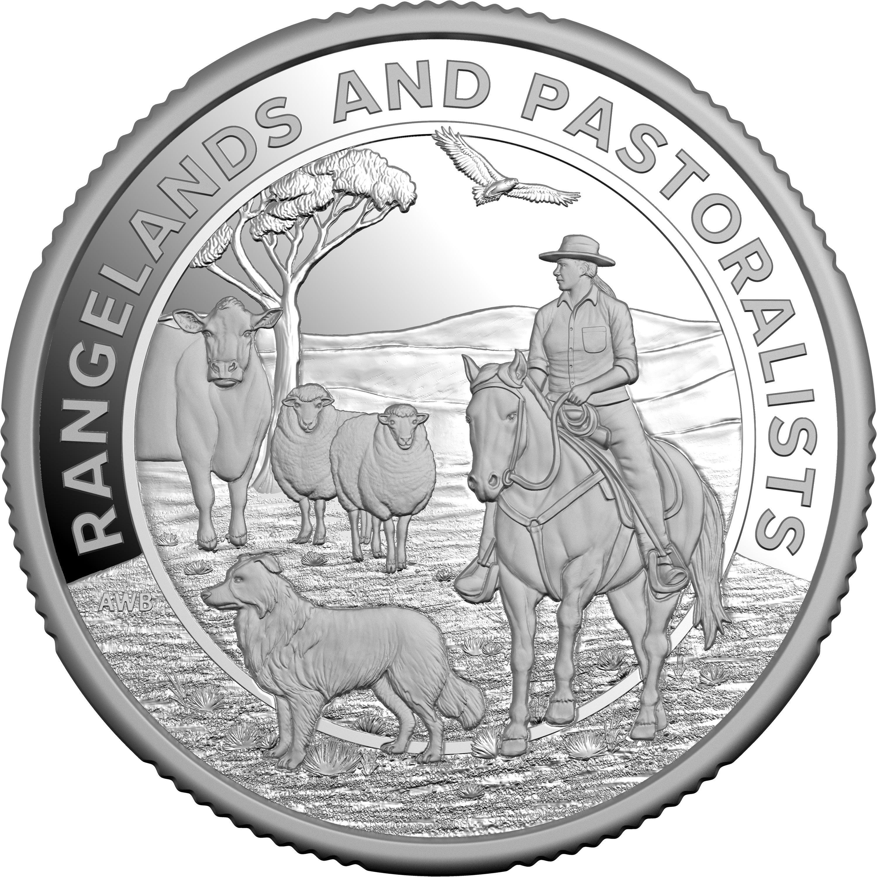 2026 Heart and Soul of Australia $1 Silver Proof coin - reverse