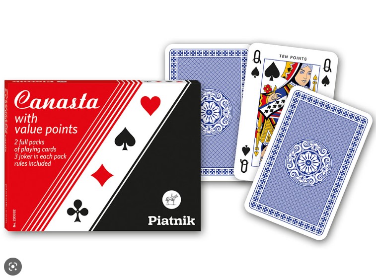 a deck of cards with a picture of a woman