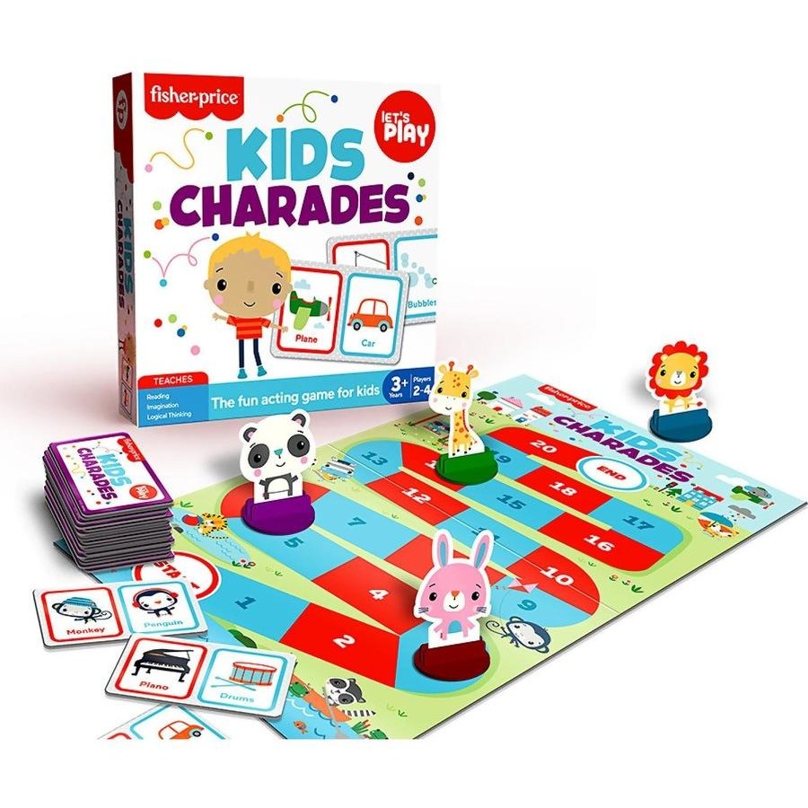 a game of kids's charadess on a white background