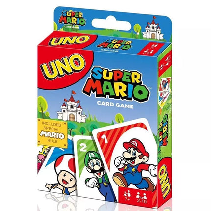 a card game with mario and luigi on it