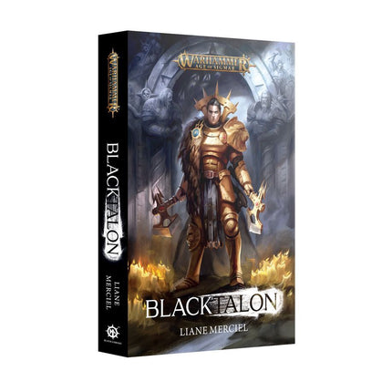 a book cover for black talon