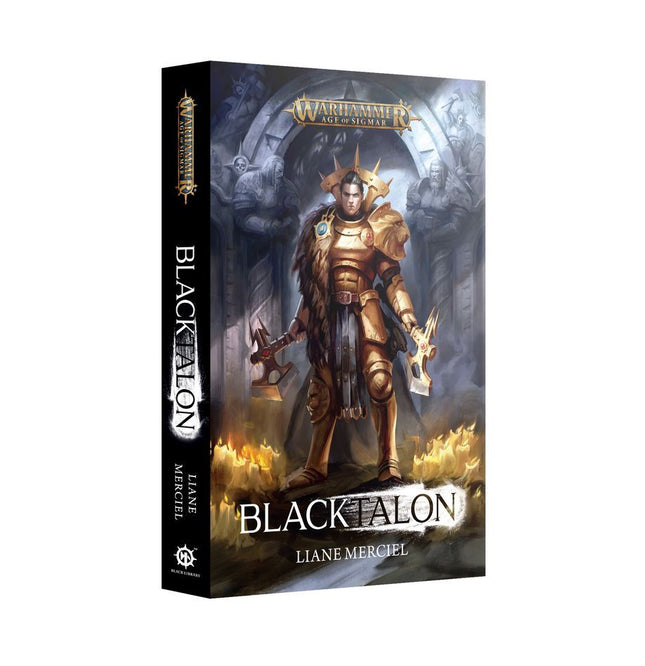 a book cover for black talon