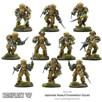 Konflikt 47 - Empire of Japan - Assault-Frame Armoured Infantry Squad