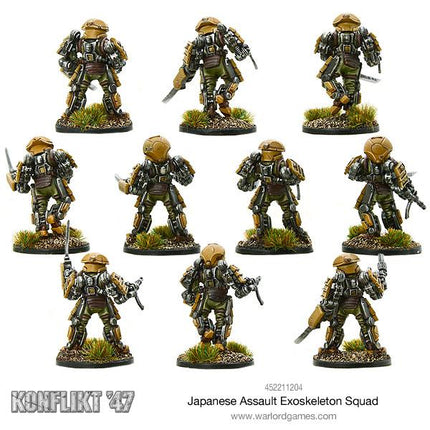 Konflikt 47 - Empire of Japan - Assault-Frame Armoured Infantry Squad