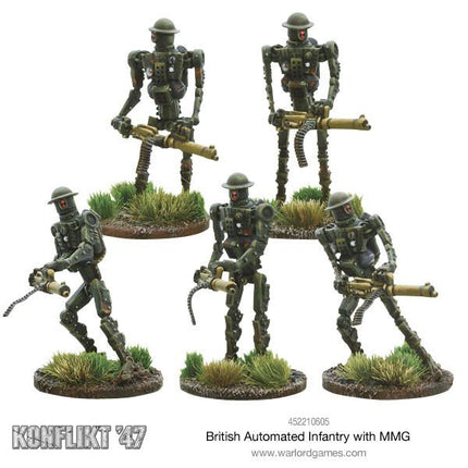 Konflikt 47 - British Commonwealth - Mk.I Automated Infantry Squad with MMGs