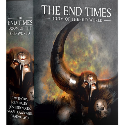 two book covers for the end times series