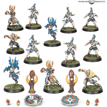 Blood Bowl High Elf Blood Bowl Team - The Caledor Dragons