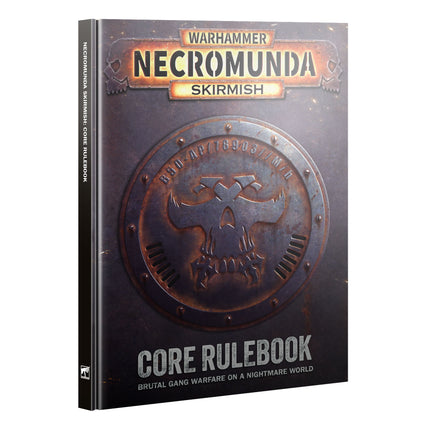 Necromunda Skirmish: Core Rulebook box art, official Games Workshop cover