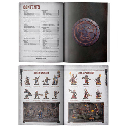 Necromunda: Gangs of the Underhive, interior spread