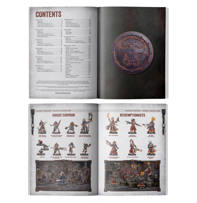 Necromunda: Gangs of the Underhive, interior spread