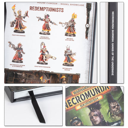 Necromunda: Gangs of the Underhive, back cover