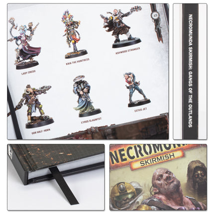Necromunda: Gangs of the Outlands, back cover