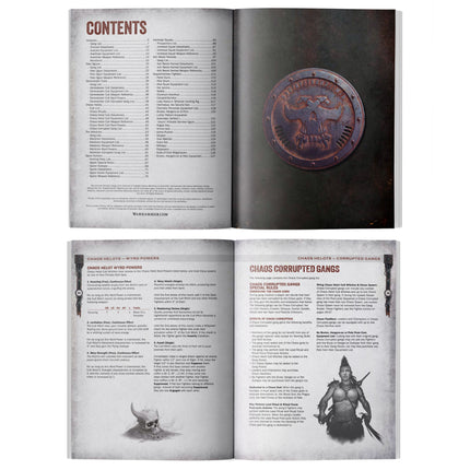 Necromunda: Gangs of the Outlands, interior spread