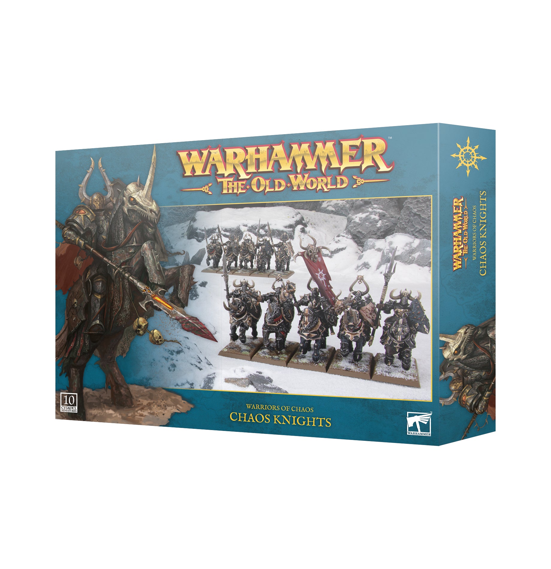 a box of warhammer the old world