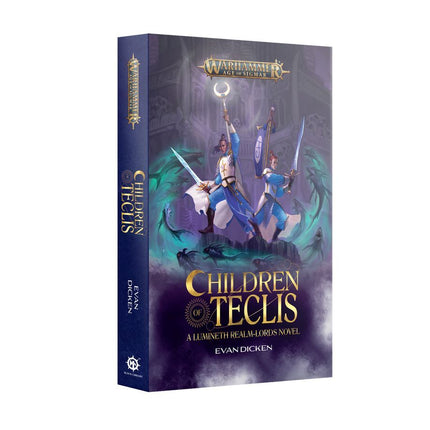 a book cover for children of teclis