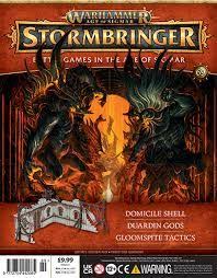 a video game cover for warhammer stormbringer