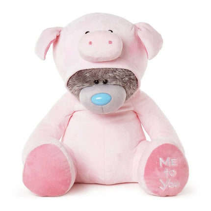 Me to You Tatty Teddy bear dressed in a pig costume onesie