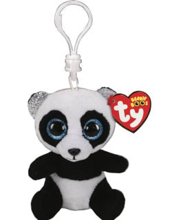 TY Beanie Boos Bamboo the panda key clip plush